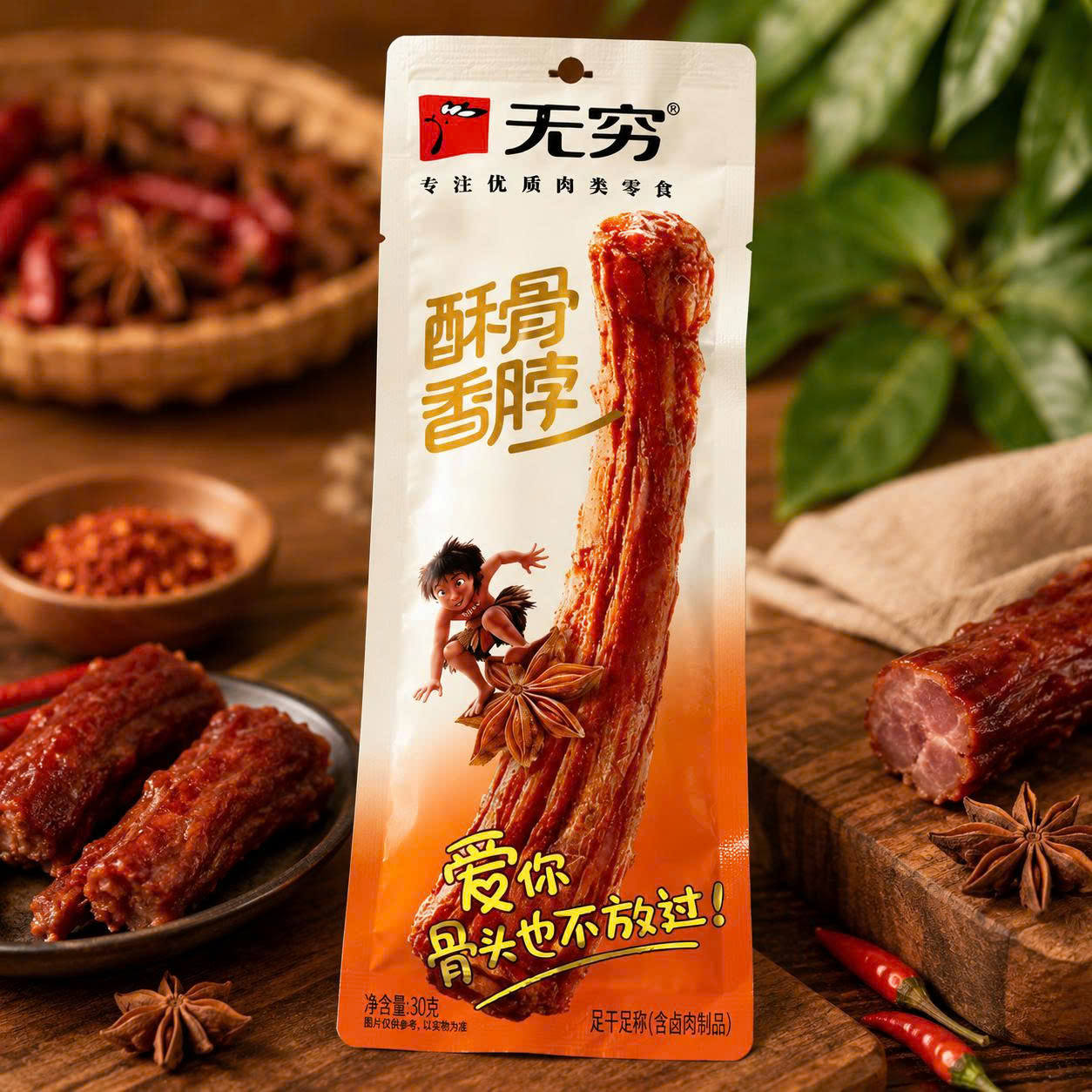 Cổ vịt giòn thơm 30g
