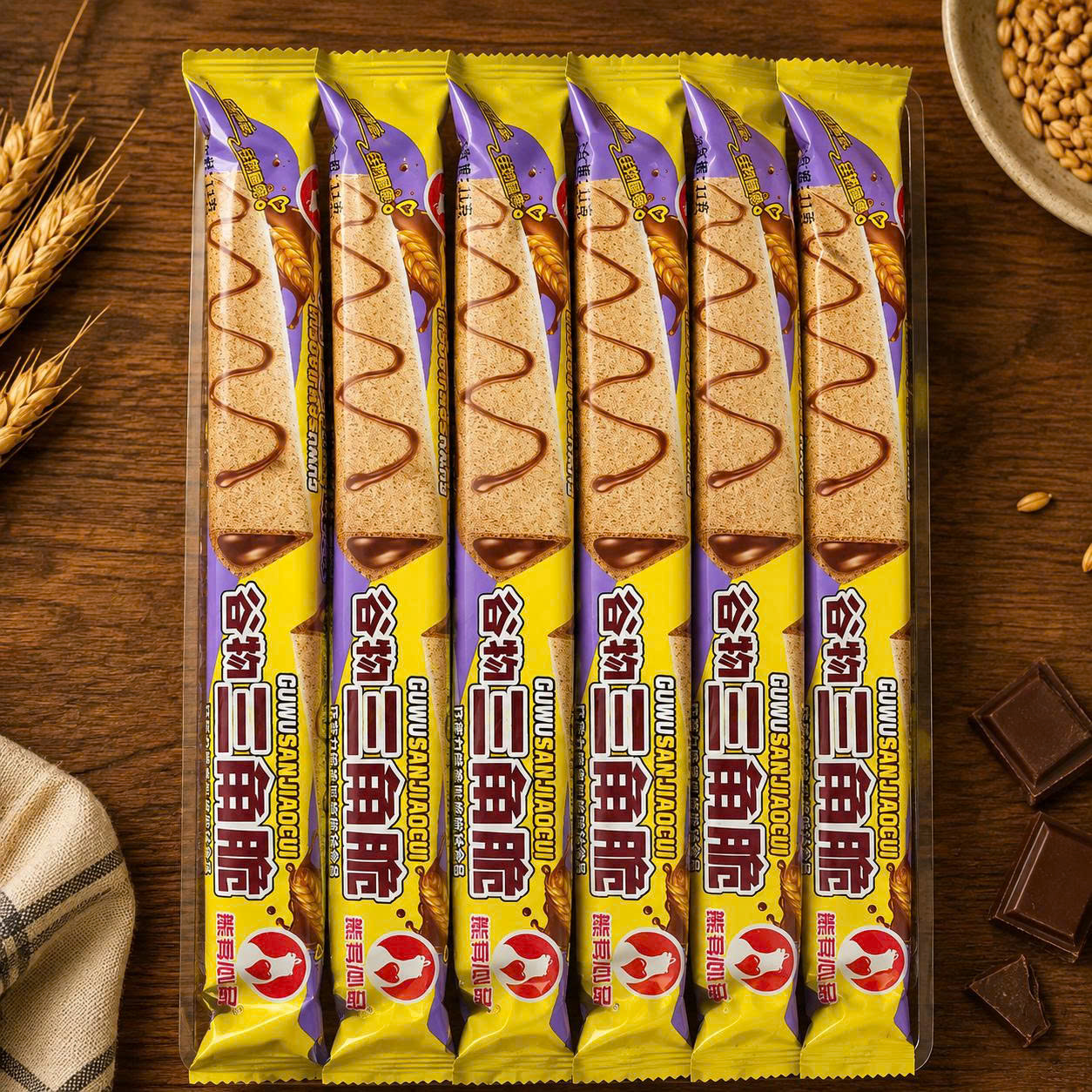 Bánh quế nhân vị socola