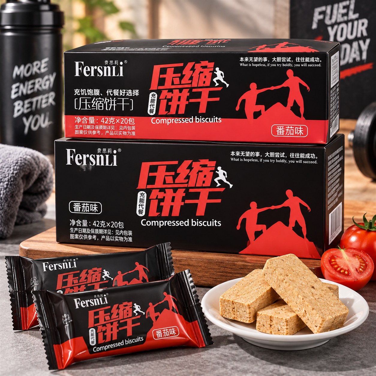 Lương khô Fersnli hộp 20 gói