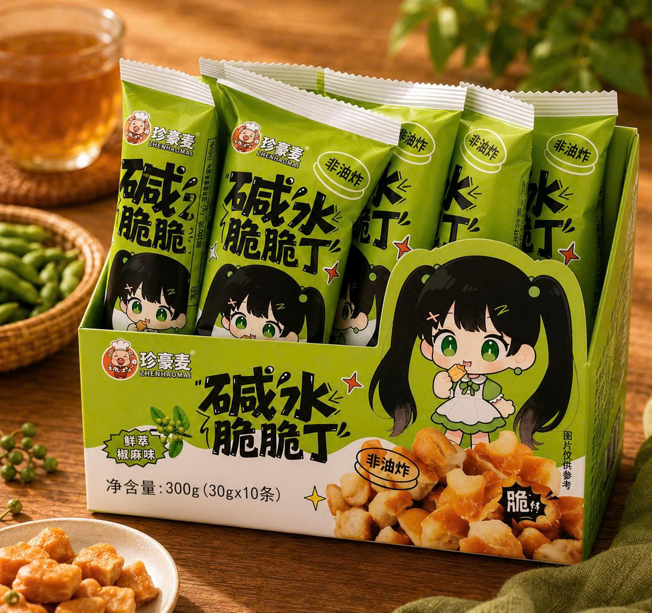 Lốc 10 gói bánh mì vụn dài