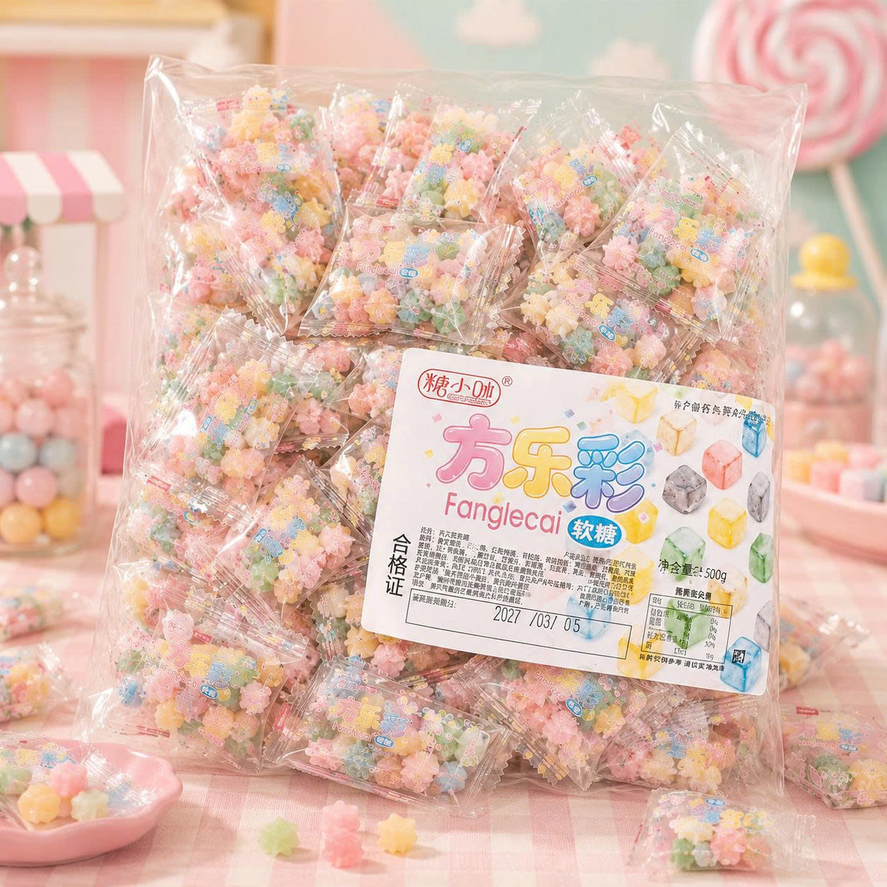 Kẹo dẻo sữa chua 2.5kg loại rẻ