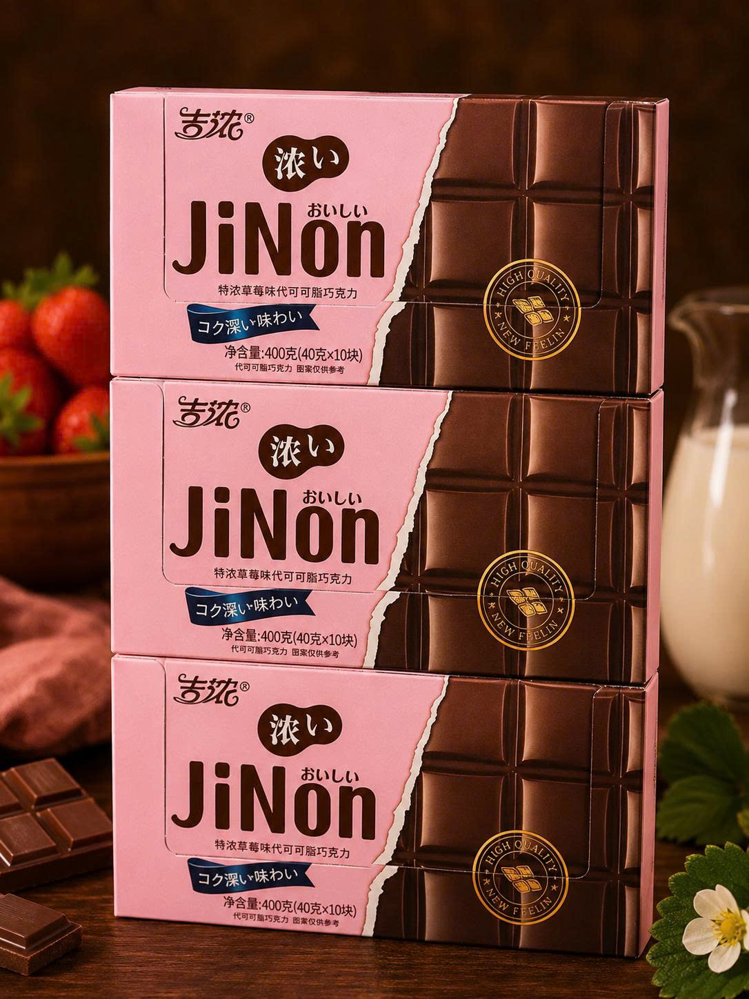 Socola JiNon hồng