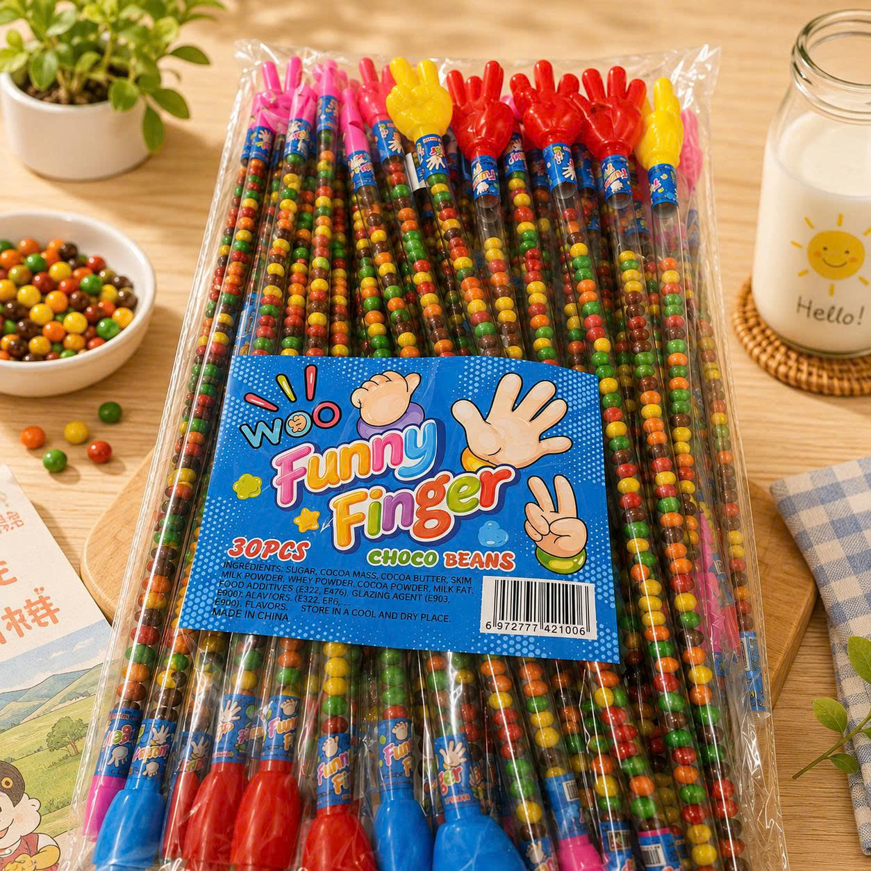 Túi 30 pcs Kẹo bàn tay