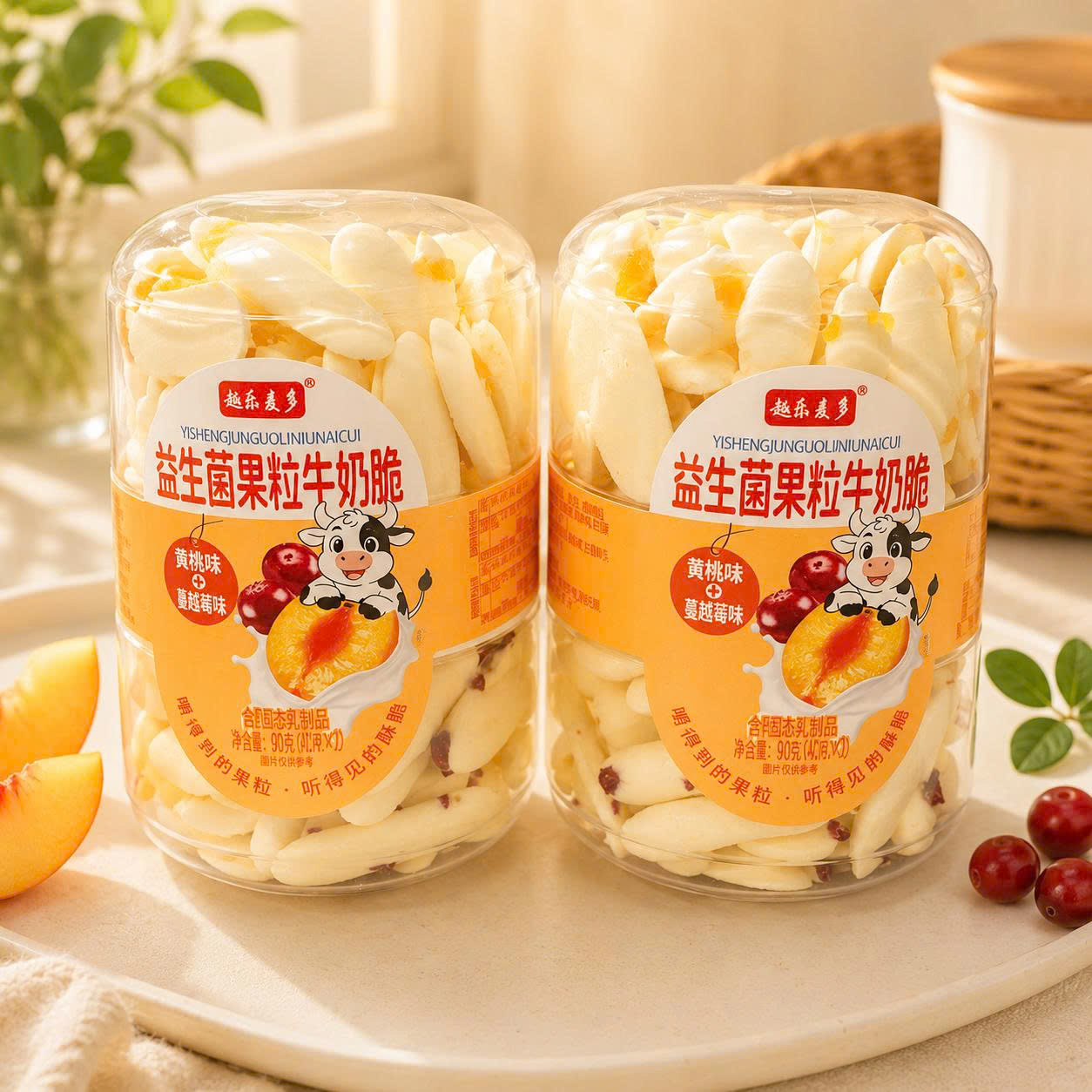 Socola giòn đào+nho