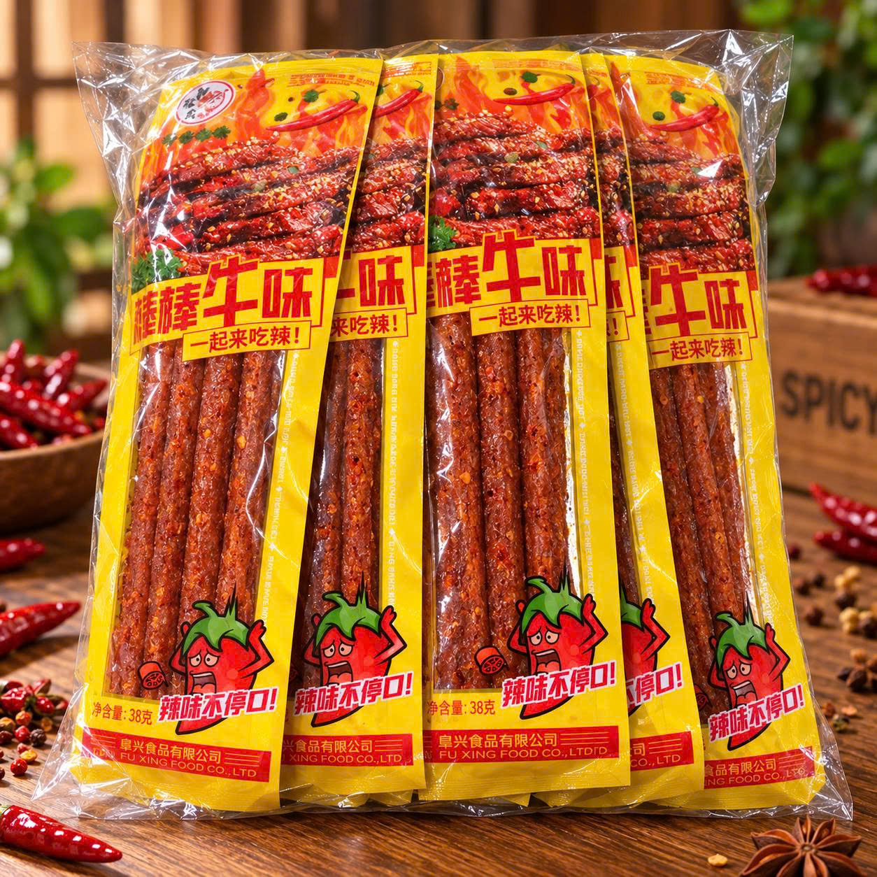 Tăm thịt nướng dài
