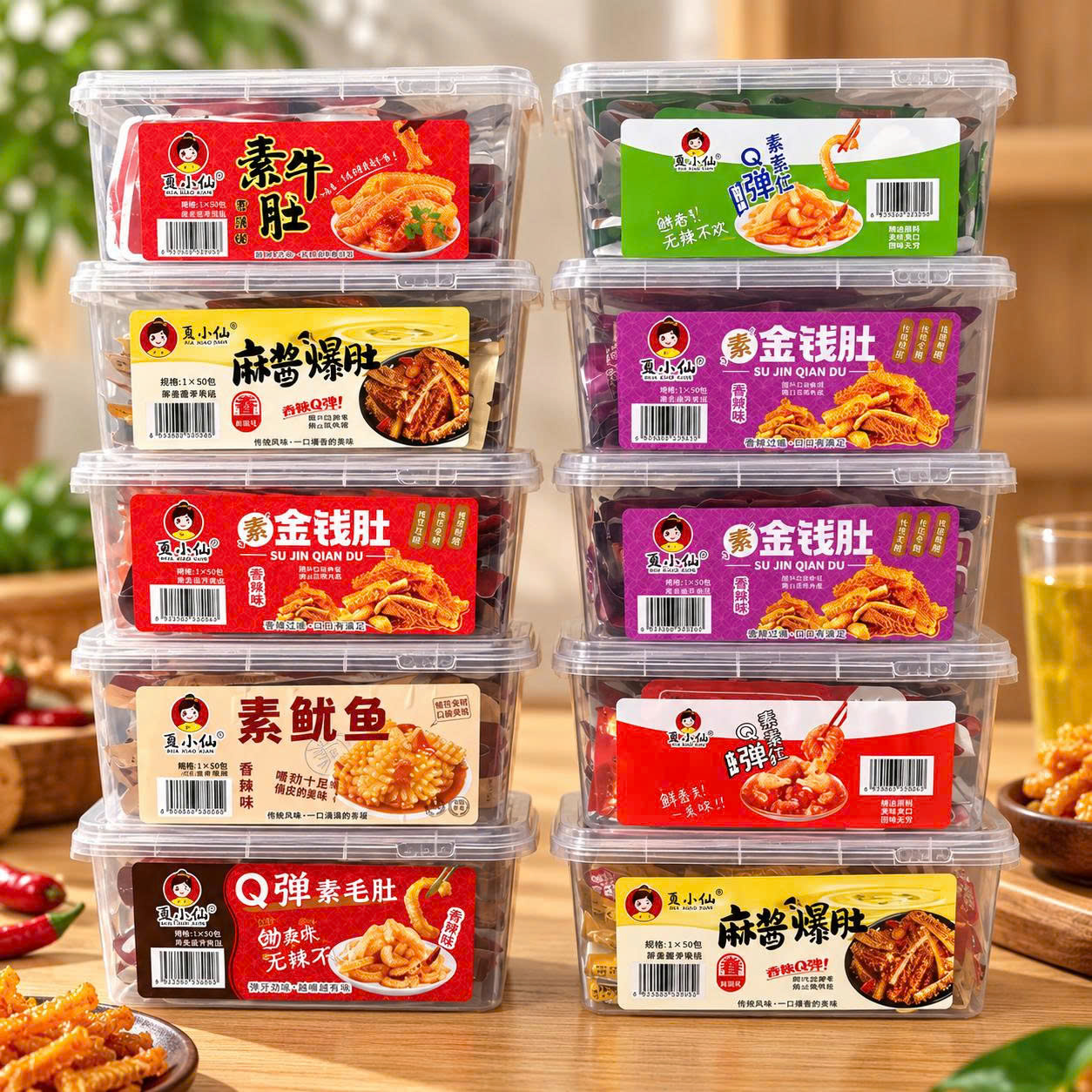 Khuyết Sỉ Nha Xia Xiao Xian (1 hộp 50 cái )