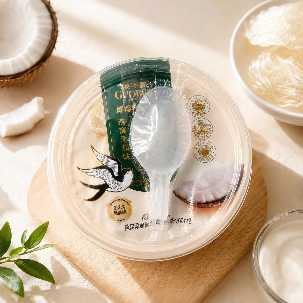 Cháo yến sữa dừa