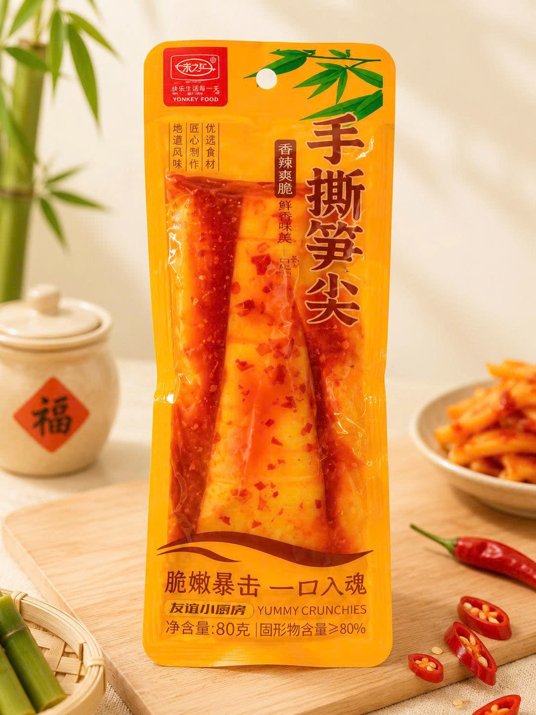 Măng ớt cam