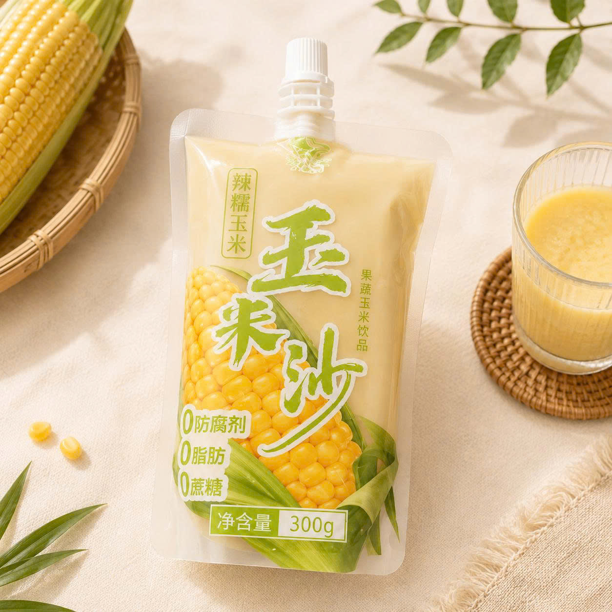 Sữa ngô 0 đường 0 béo 0 chất bảo quản