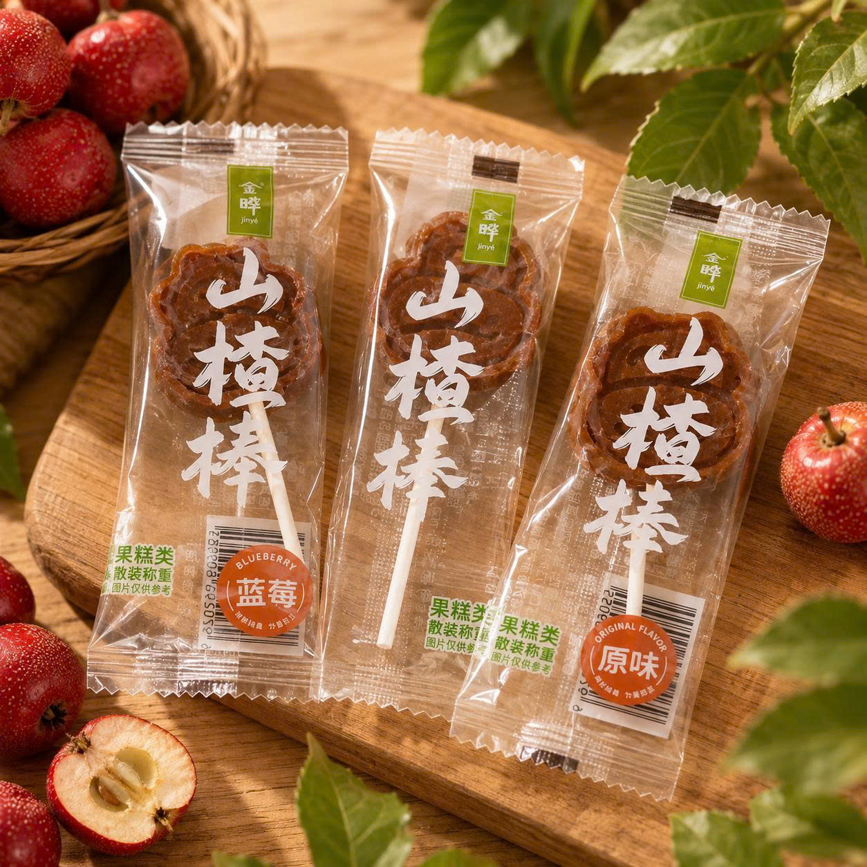 Kẹo mút sơn cha 2 vị