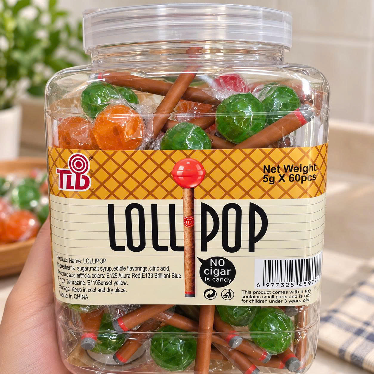 Kẹo mút Lollipop lọ 60que