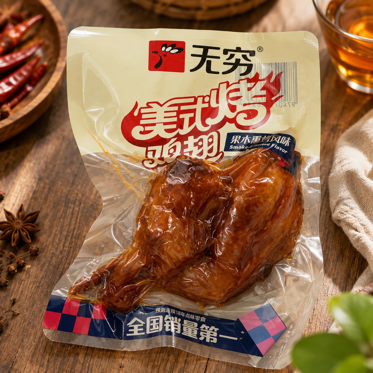 Cánh gà wu qiong 65g