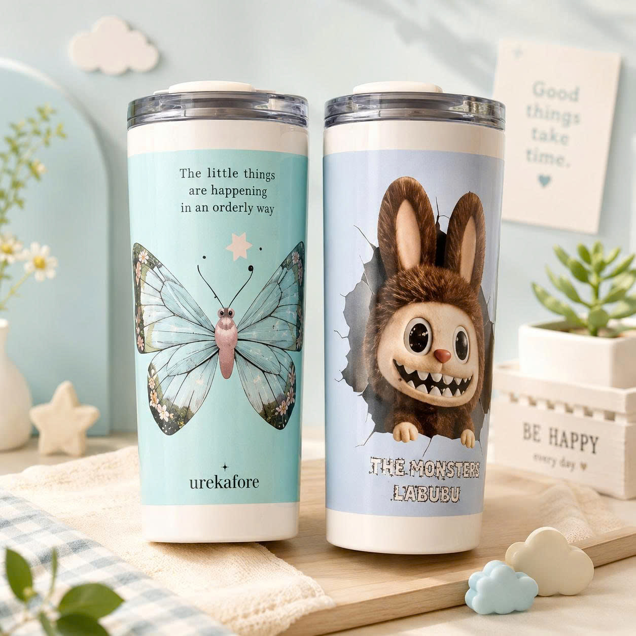 Trà sữa con bướm, babythree