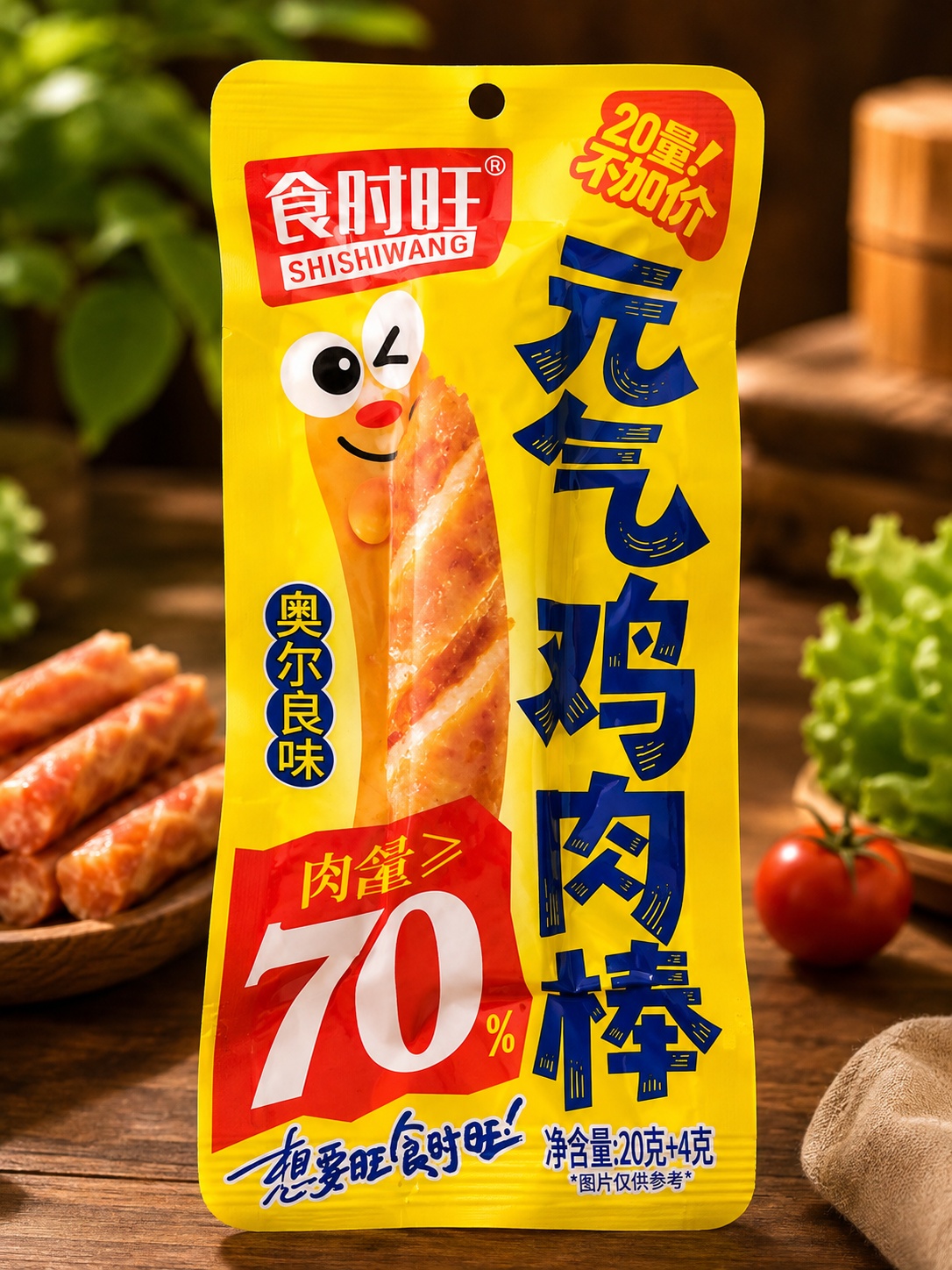 Xúc xích thịt 70%