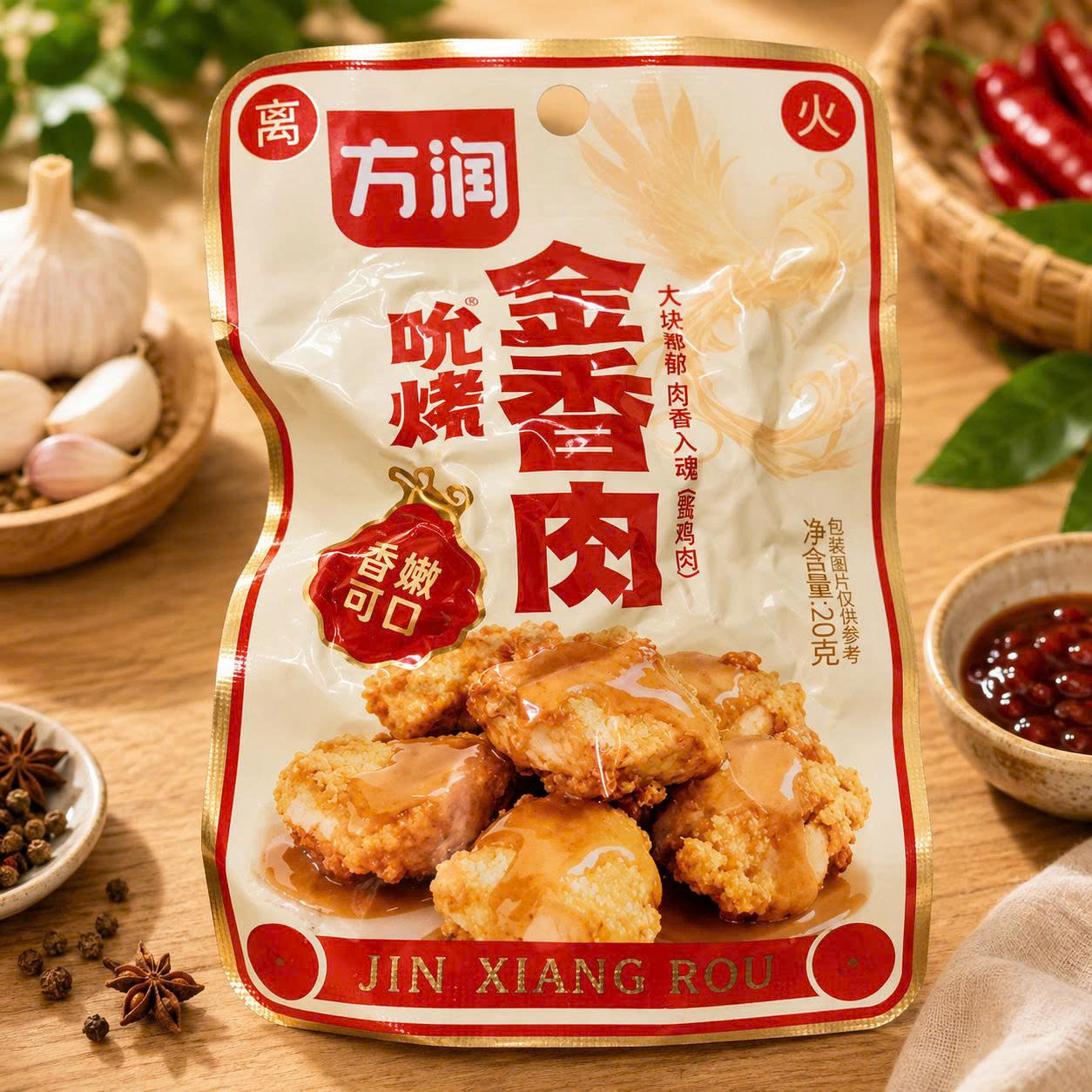 Gà viên sốt