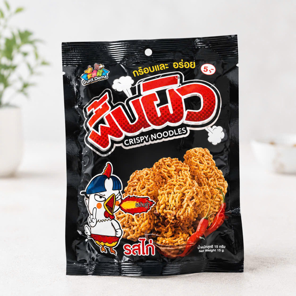 Bim bim gà thét lửa 1 bịch 12 gói