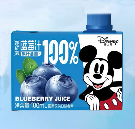 Sữa disnep việt quất 100ml