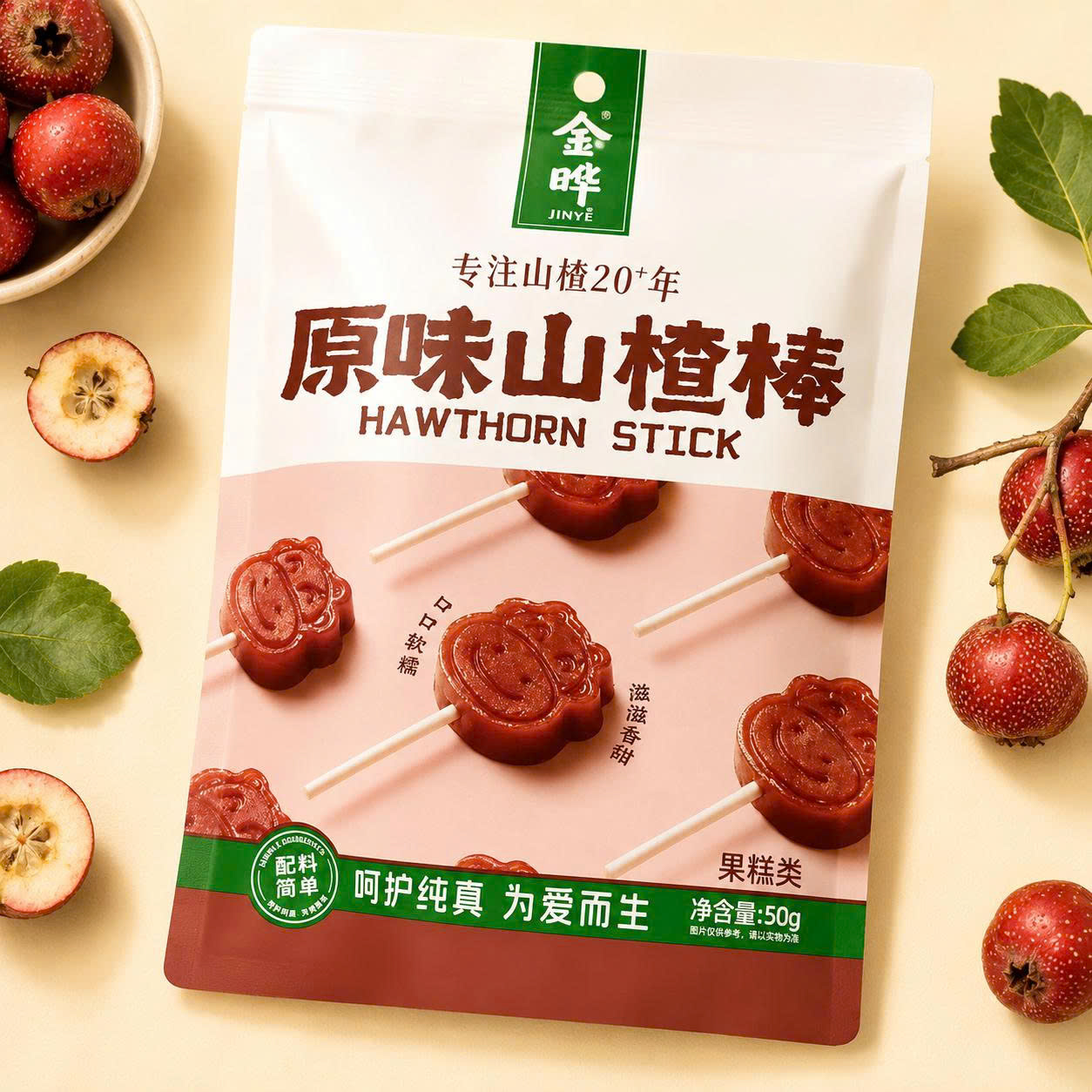 Kẹo mút quả táo sơn cha