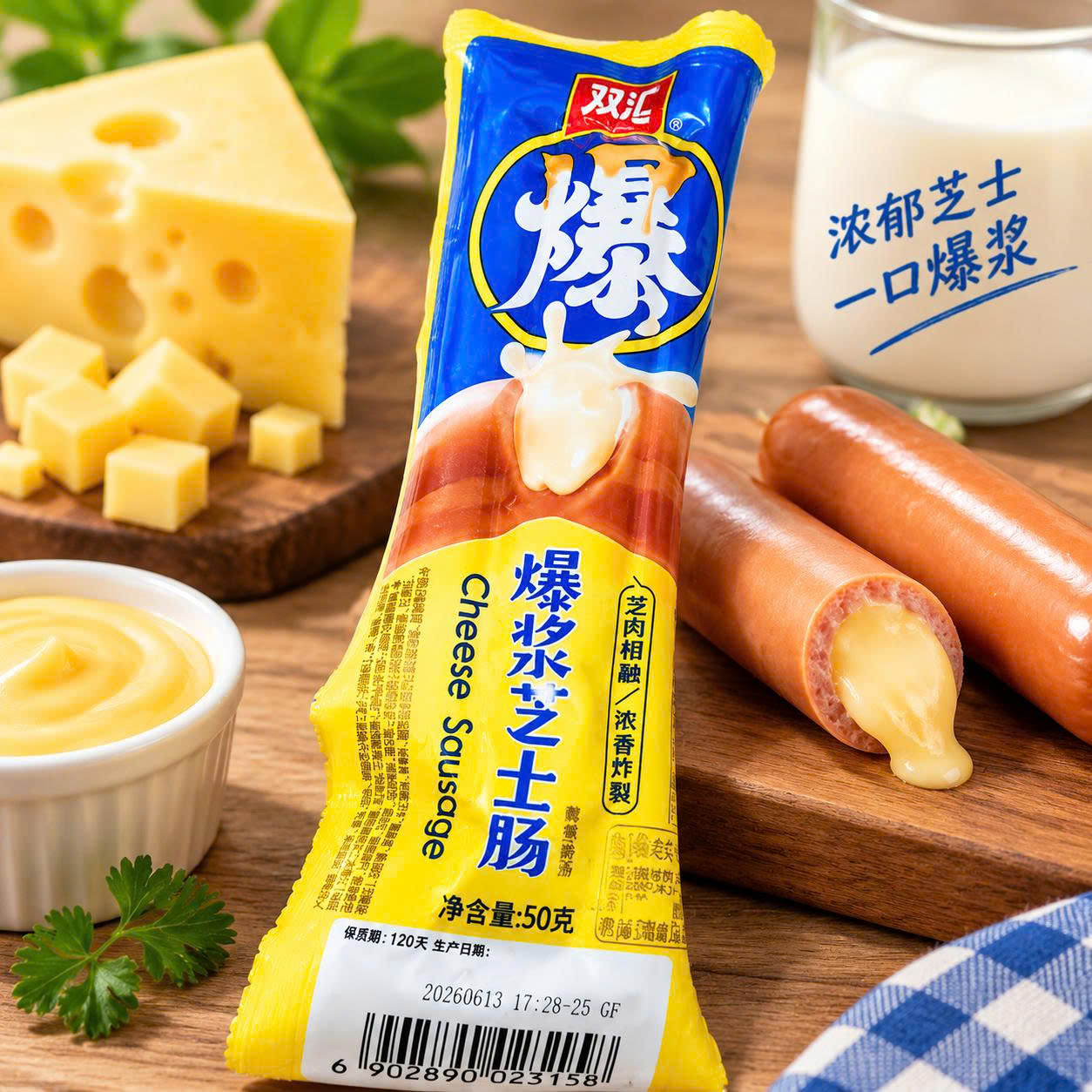 Xúc xích phomai ăn liền