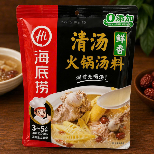 Nước lẩu Haidilao vị Trường Thọ (gói)