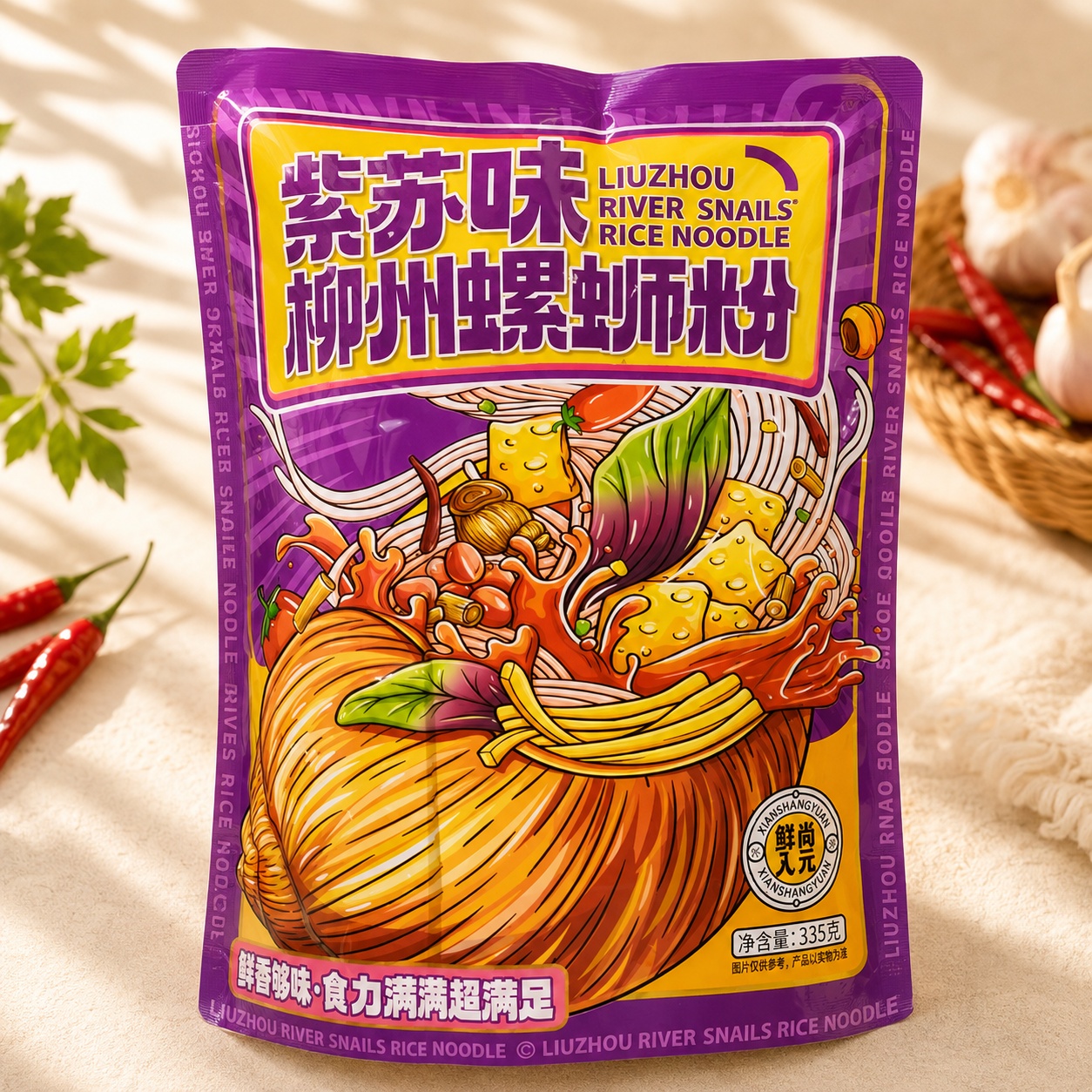 Bún ốc liễu châu 330g