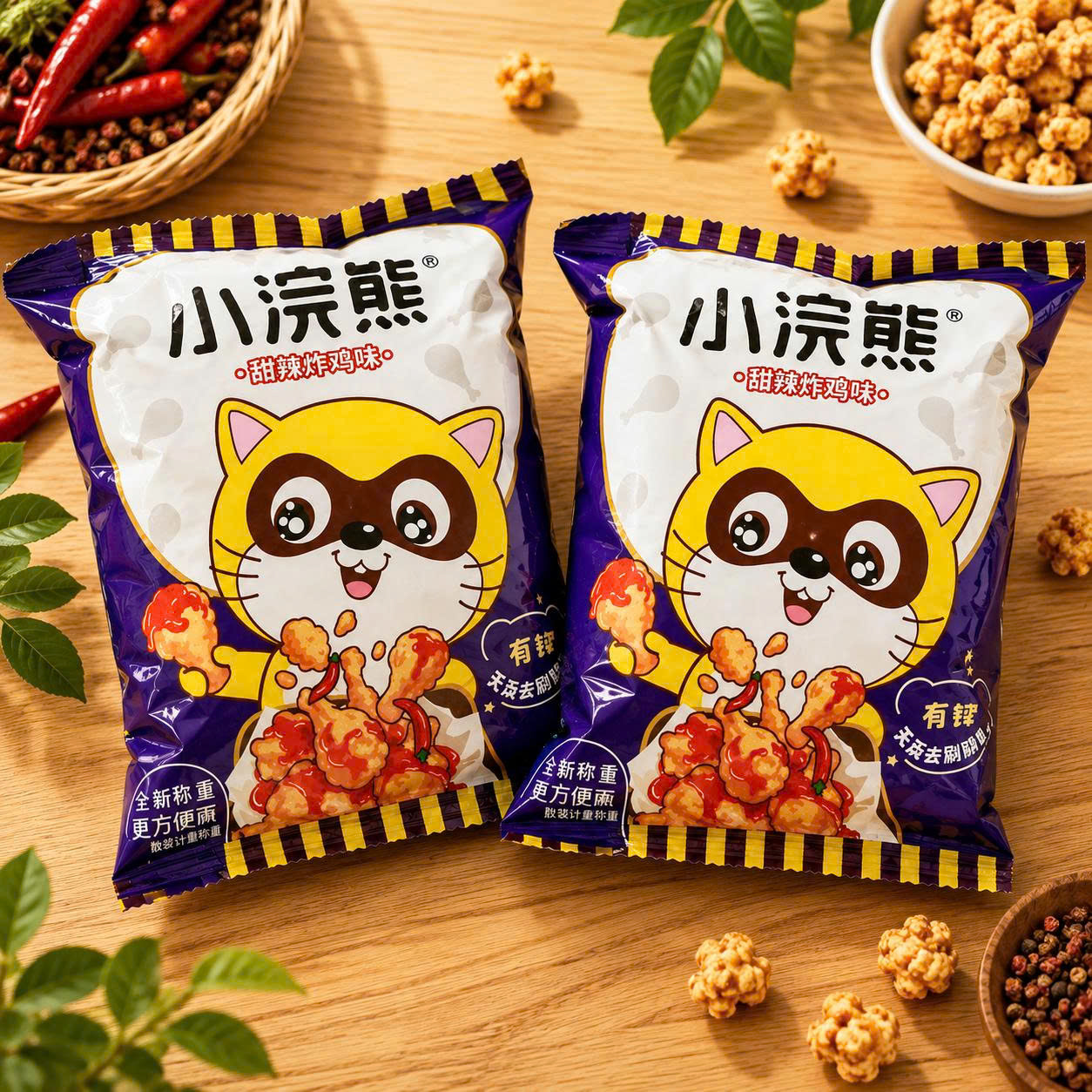 Mì gấu trẻ em
