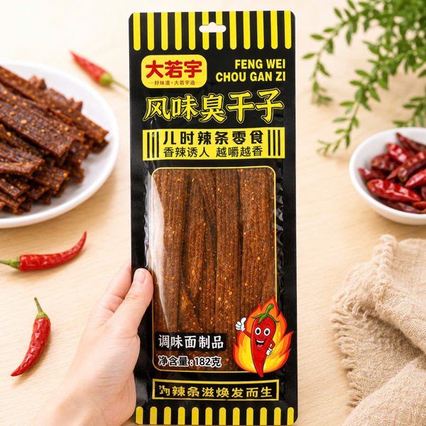 Tăm cay khổng lồ ( đen ) (gói)