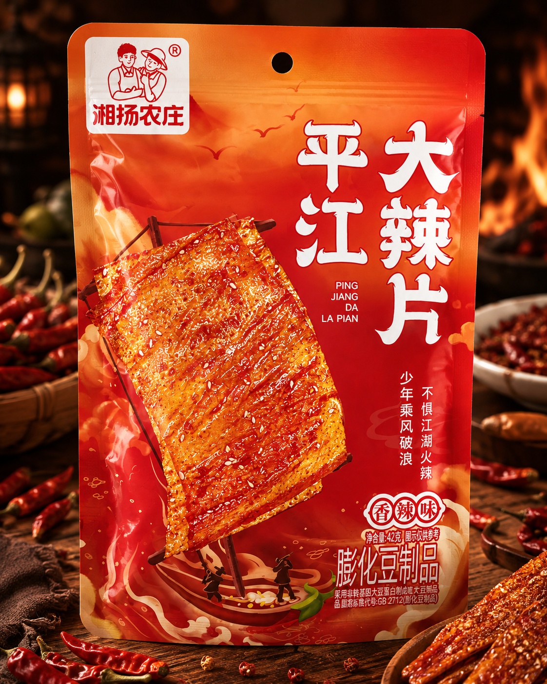 Que cay pingjiang dạng miếng